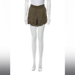 Diane von Furstenberg Green Shorts